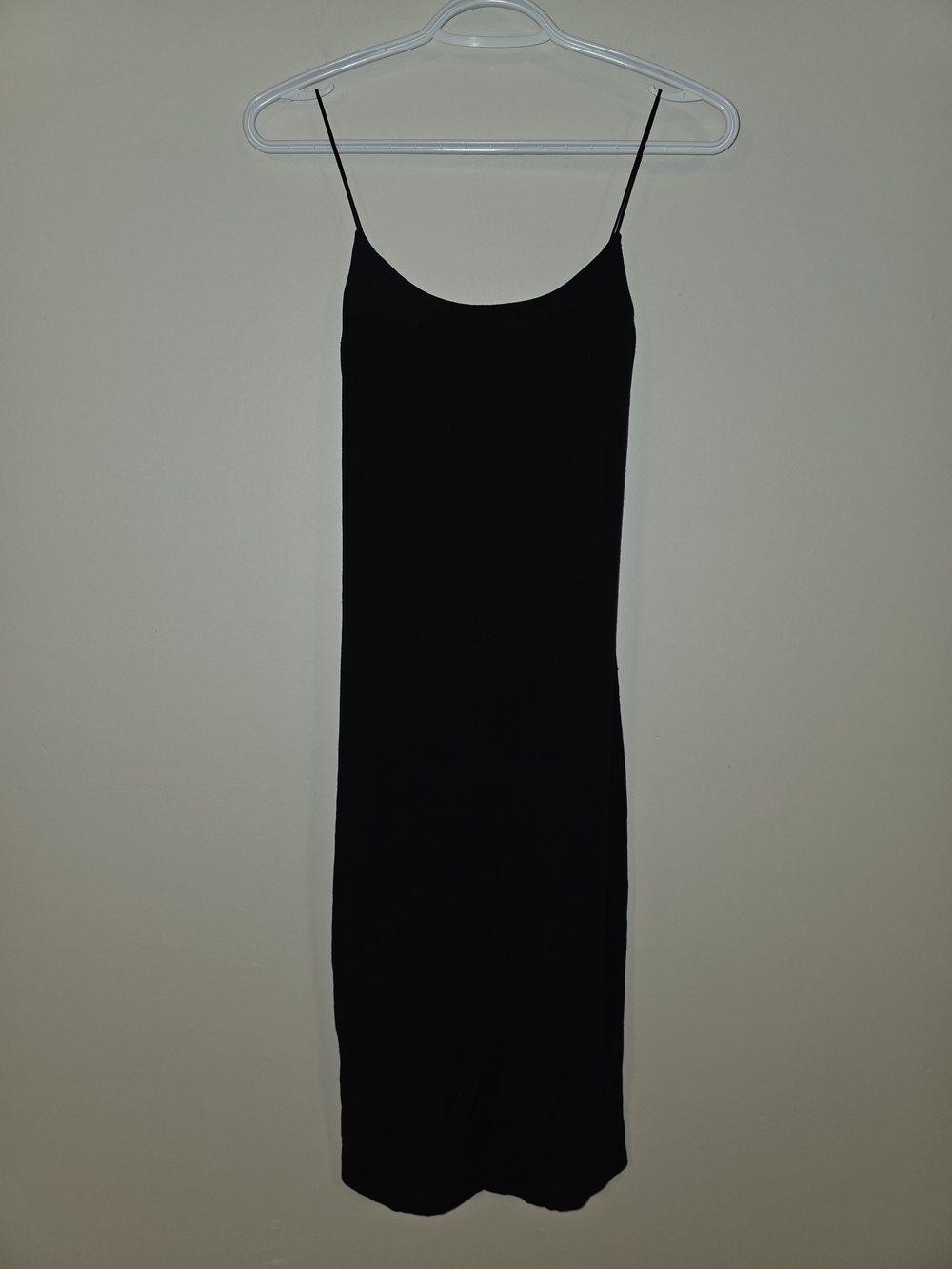 Wilfred Black Midi Slip Dress
